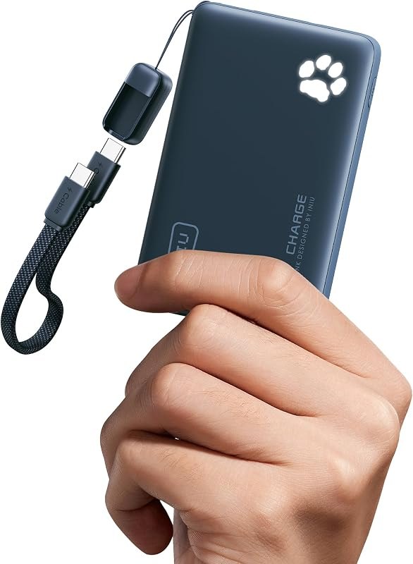INIU 10000mAh 45W Fast Charging Portable Charger, Smaller Travel Power Bank — 10000 45W for best power bank under 40