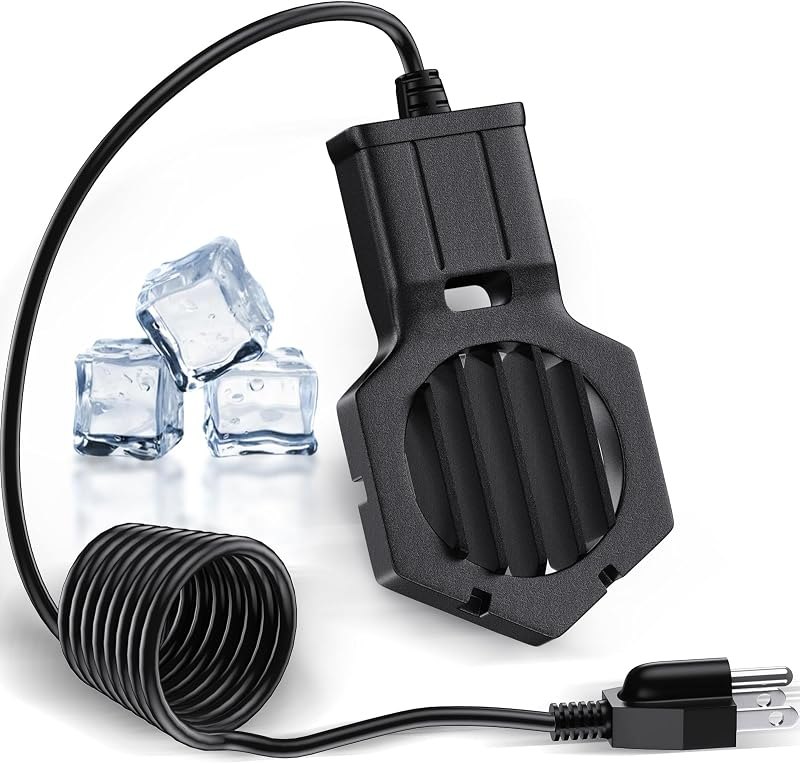 500W Pond Heater Submergible De-icer Cast Aluminum Chicken Water Heater,Stock Tank Heater for