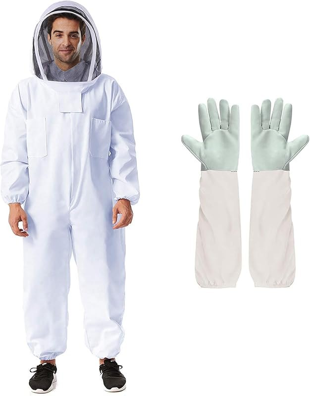Bee Suit Professional Beekeeper Suit for Men Women — bee suit with veil for bee suit with veil under 30 budget