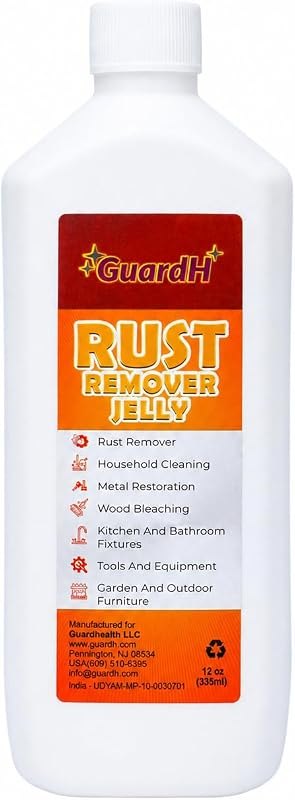 GuardH Rust Remover Jelly, 12 oz — best rust remover gel for rust remover gel