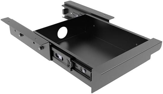 Under Desk Mounted Sliding Pull-out Drawer for Office Desk — drawer for best standing desk accessories travel compact