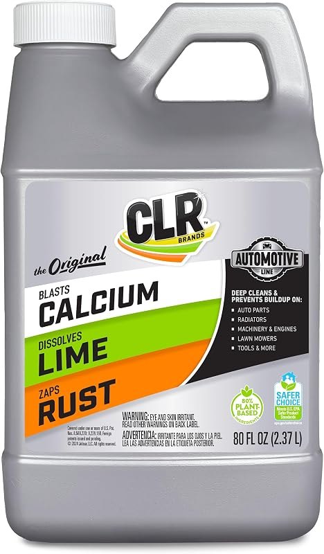 CLR Brands Automotive Calcium, Lime & Rust Remover, 80 oz. — clr cleaner replacement for clr cleaner under 30 budget