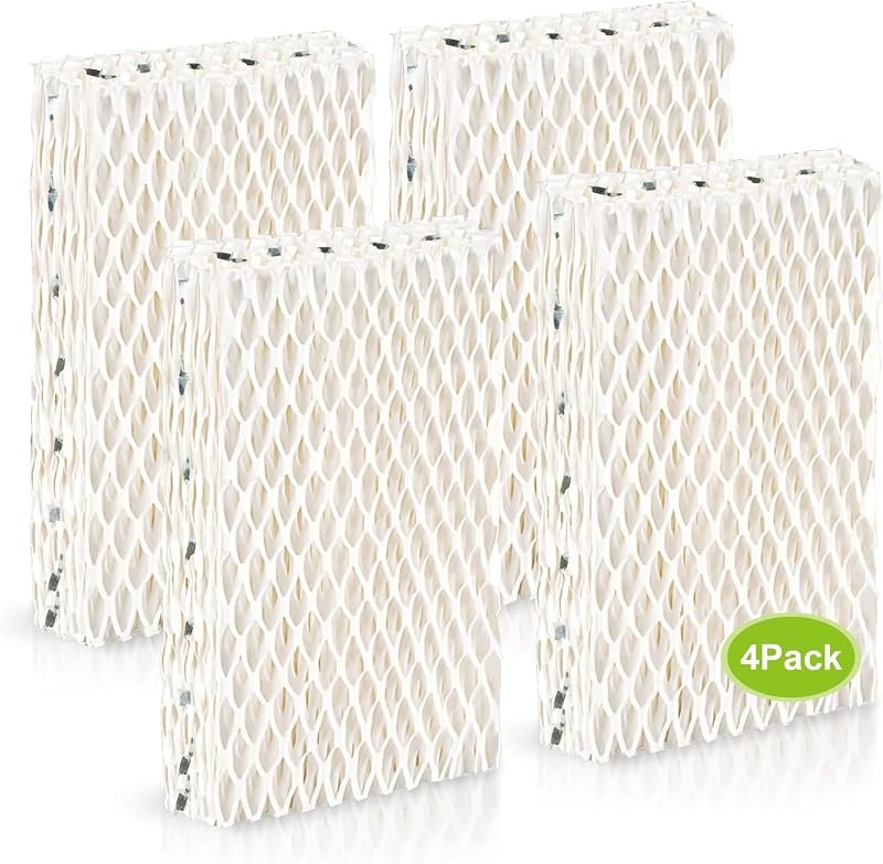 4 Pack WF813 Humidifier Filters Wick Replacement Compatible with ReliOn RCM-832 RCM-832N WF813 DH832 ProCare PCWF813