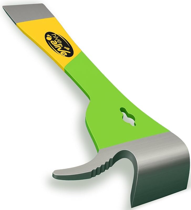 HIVE ALIVE EZ Find Pro Hive Tool, 3 mm Heat-Treated Steel, Multi-Color Grip — best hive tool for hive tool under 30