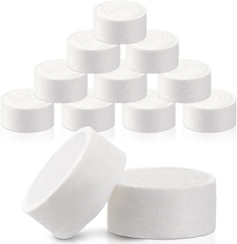 Wonderjune 10 Pcs Water Leak Detector Replacement Pads, 18mm RO System