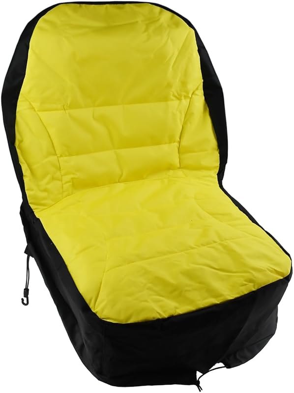 LP95233 Large Seat Cover Cushioned Seat Back Up to 18 High Compatible with John Deere Compact Utility Tractor 1023E 3R