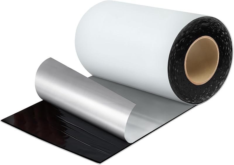 BXI Fluorocarbon Film Asphalt Waterproof Tape, 12 Inches X 32 Feet, Weatherproof Sealing Membrane, Self-Adhesive SBS