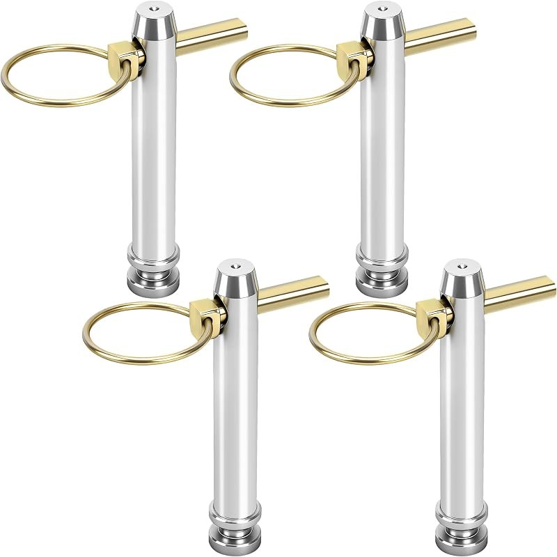 S07070200 Cat 1 Top Link Pin Hitch Accessories, 4 Pack, Replace 195589m1, ac339942 for Category 1 Tractors, 5-1/2