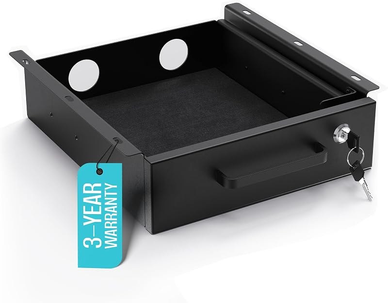 Under Desk Drawer Slide-Out — drawer for best standing desk accessories best rated
