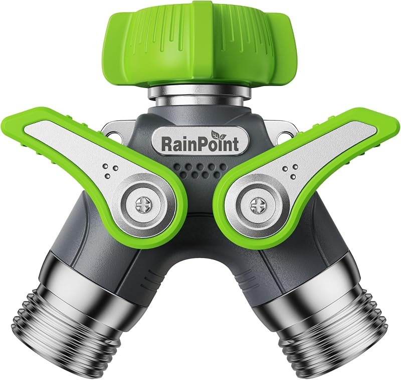 RAINPOINT — hose splitter 2 way amazon for hose splitter 2 way durable heavy duty