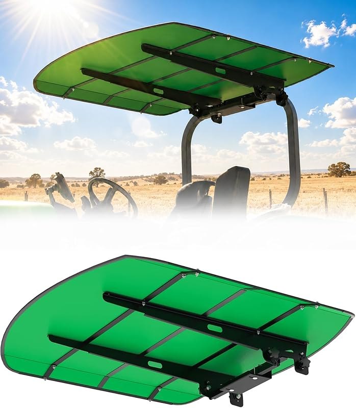 Green Tractor Canopy for ROPS 53-3/8" x 53-3/8"
