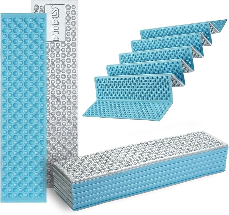 Ultralight Foam Sleeping Pad, Waterproof Closed Cell Foam Pad for Superior Insulation, Folding Sleeping Mat for