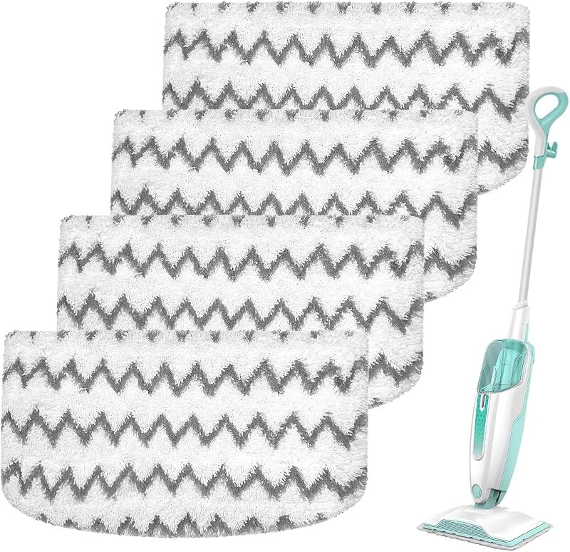 Heavy-Duty steam Mop Replacement Pads for Shark Steam Mops S1000/S1000A/S1000C/S1000WM /S1001C/S2001 Reusable
