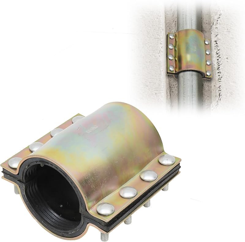 Water Pipe Repair Clamp for 4 Inch Leak Sealer Pipe — pipe repair clamp pack for pipe repair clamp under 30 budget