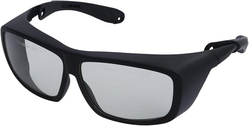 LaserPair CE EN207 Er Laser Goggles 2940nm OD 6+ for Medical & Dental, 2700-3000nm High VLT Laser Safety Glasses