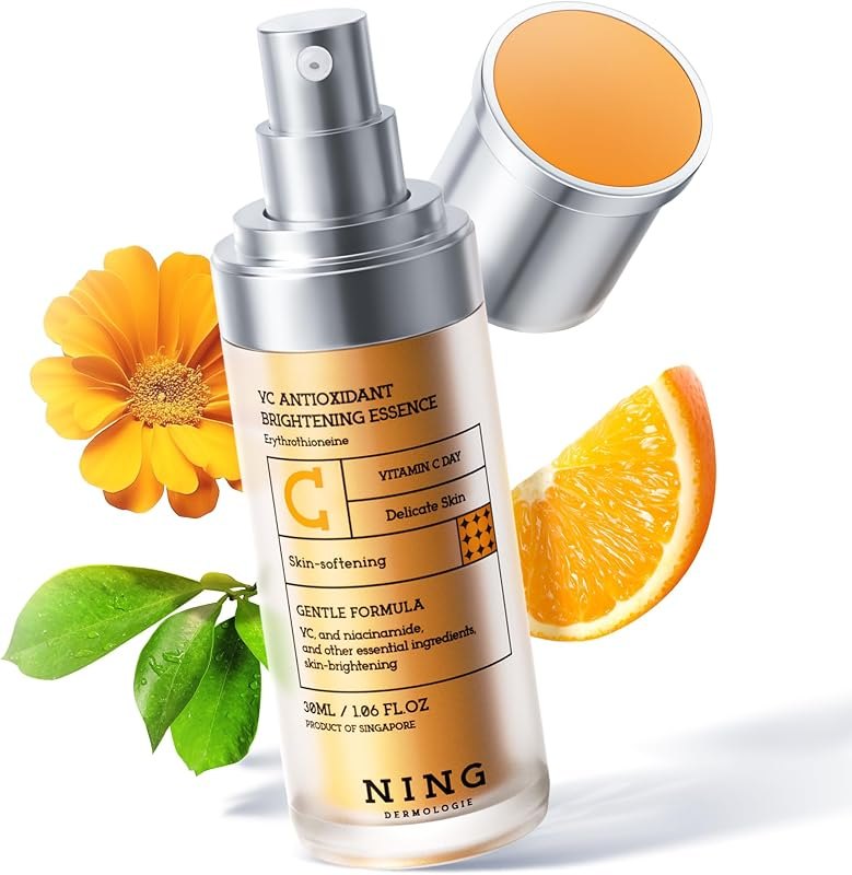 NING DERMOLOGIE Vitamin C Serum with Niacinamide & Ethyl Ascorbic Acid — niacinamide serum kit for niacinamide serum