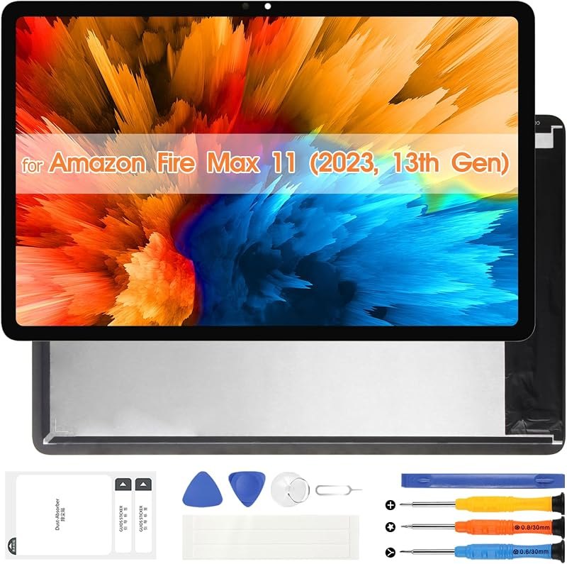 LCD Screen for Amazon Fire Max 11 (2023, 13TH Gen) Replacement - for Amazon Fire Max 11 LCD Display Touch Screen for