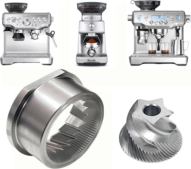 Conical Grinder Burr Set Replacement Compatible with Breville Espresso Machines Coffee Grinder Burr(Pre 1926 PDC) —