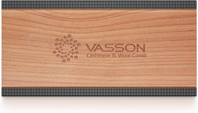 VASSON Red Pine Cashmere Comb to Remove Sweater Pilling — sweater comb for fabric shaver under 30 budget