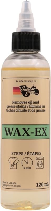 WAXEX Oil and Grease Stain Remover for Clothes - Sidecar Soap — grease stain laundry for stain remover stick under 30