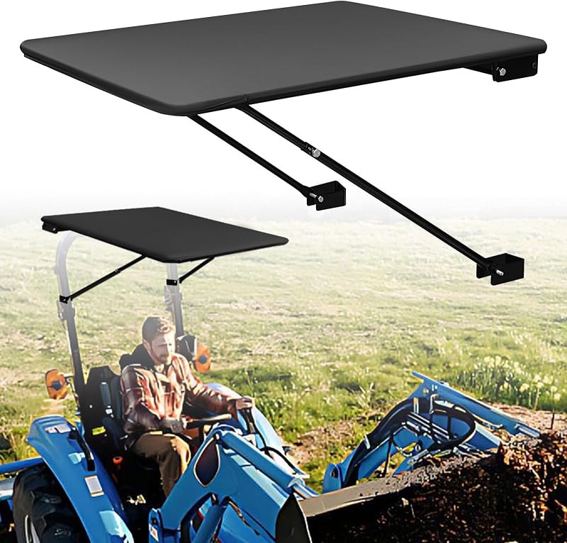 Universal Tractor Canopy for ROPS, UV-Resistant Sunshade