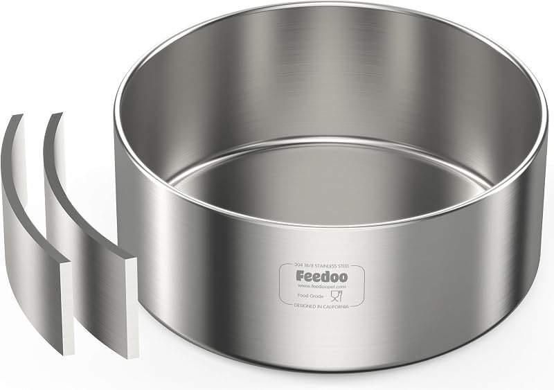 Feedoo 2L Double Layers 304 Stainless Steel Dog Bowl - Insulated & Durable — bowl for best dog accessories under 40