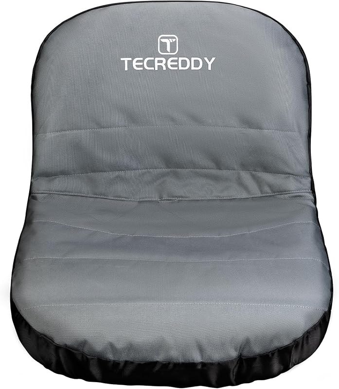 Lawn Mower Seat Cover, Weatherproof Durable Tractor Seat Cover Compatible with Husqvarna Craftsman Toro John Deere Cub