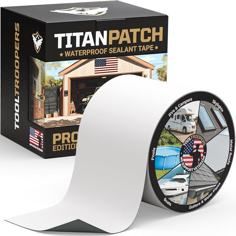 TITANPATCH PRO Waterproof Sealant Tape — pond-leak-sealer-heavy-duty for pond leak sealer durable heavy duty