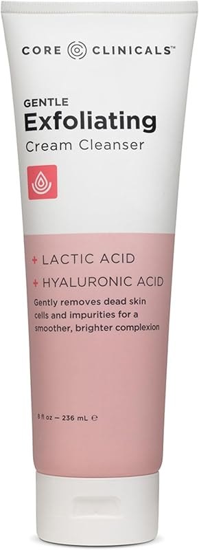 Gentle Exfoliating Cream Cleanser — lactic acid exfoliant refill for lactic acid exfoliant under 30 budget