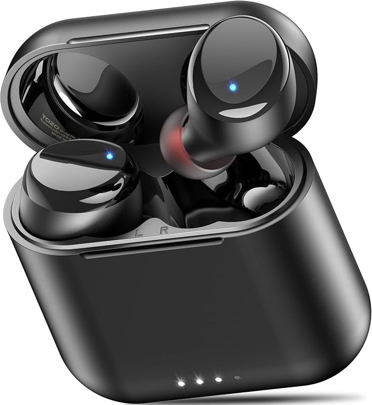TOZO T6 Wireless Earbuds Bluetooth 5.3 Stereo Sound in Ear Headphones — budget ANC for best earbuds under 100