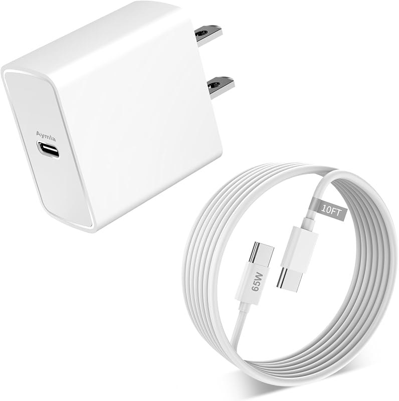 36W GaN USB C Fast Charger with 6.6FT C to C Cable for Google Pixel 11 — charger for best Google Pixel 10 Pro