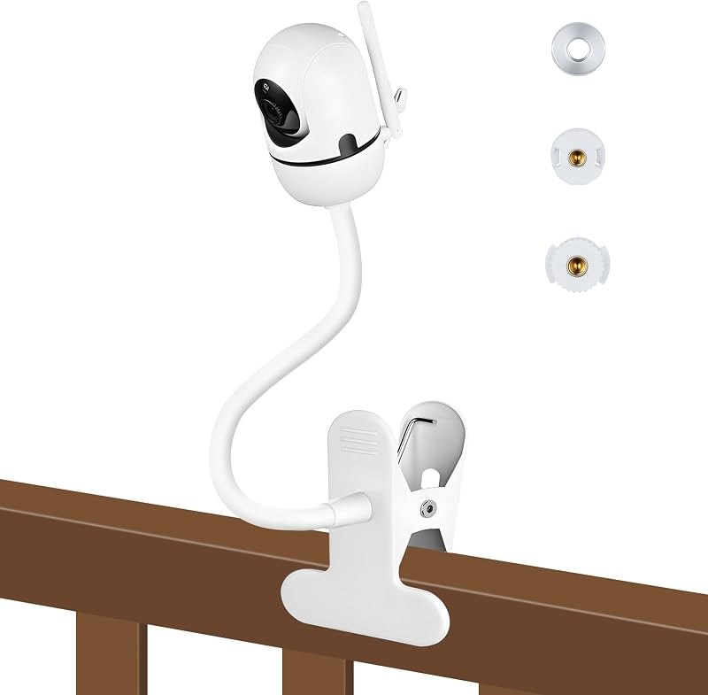 Baby Monitor Clip Mount for HelloBaby HB6550/HB6560/HB6148/HB6240//HB66/HB6339, ANMEATE SM935E — camera mount for best