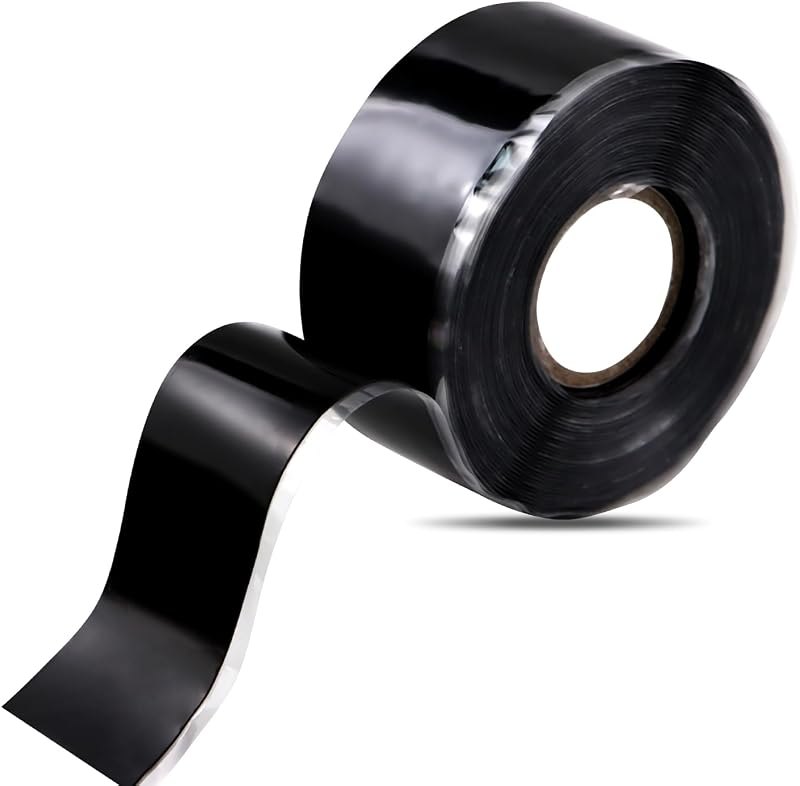 Self Fusing Silicone Tape 1''x16.4 FT Waterproof Self-Amalgamating Repair Tape for Plumbing, Hose, Pipeline &
