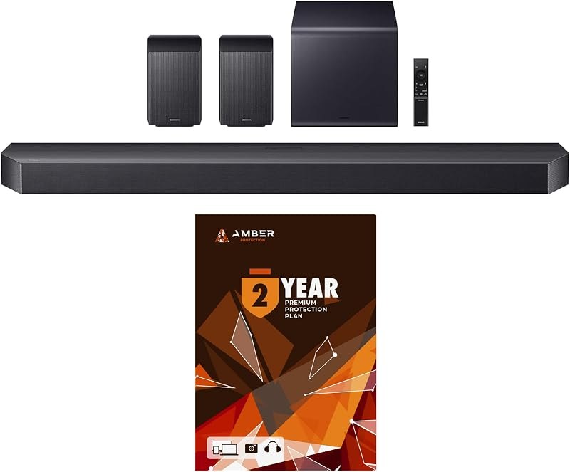 HW-Q990F Q Series Soundbar 11.1.4 Ch Subwoofer with Rear Speaker with 2 Year Amber Protection Plan (2025) — Samsung