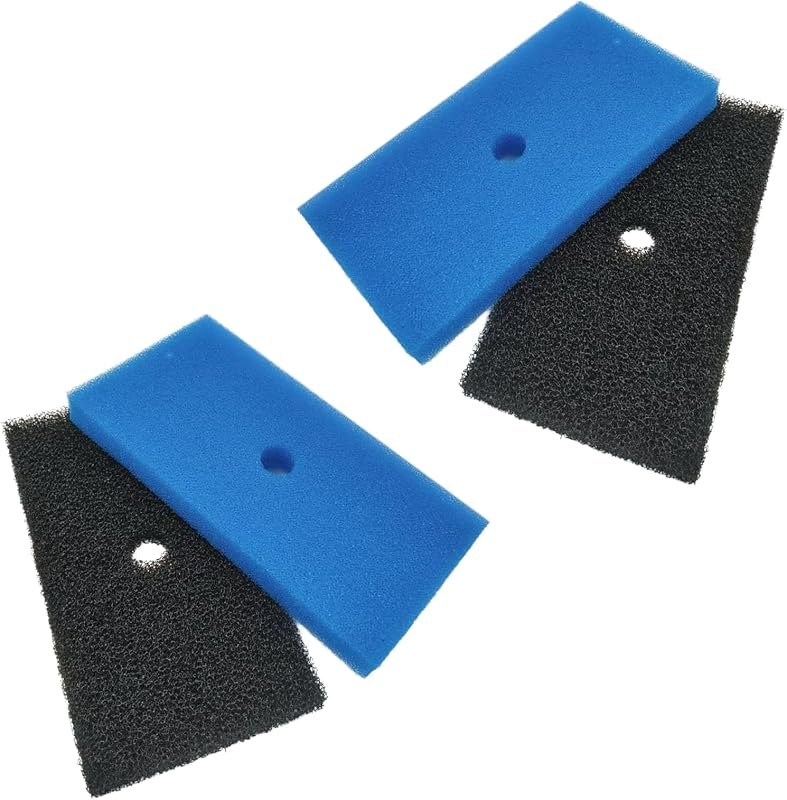 2 Sets Pond Filter Pads Replacement,Coarse and Fine Pond Filter Media for Pond 871980305528 Compatible with 52231 and