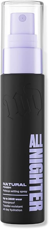 Urban Decay All Nighter Waterproof Makeup Setting Spray - Natural Finish — makeup setting spray no leak for makeup
