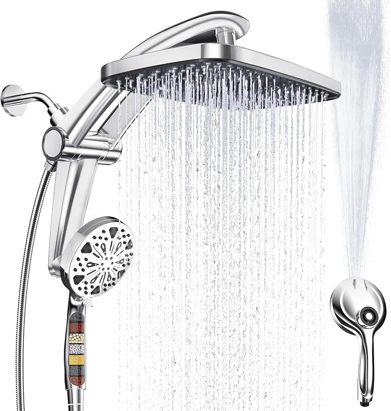 12-Inch High Pressure Rain Shower Head with Handheld Spray Combo, Magnetic — Head-to-head picks when two products for