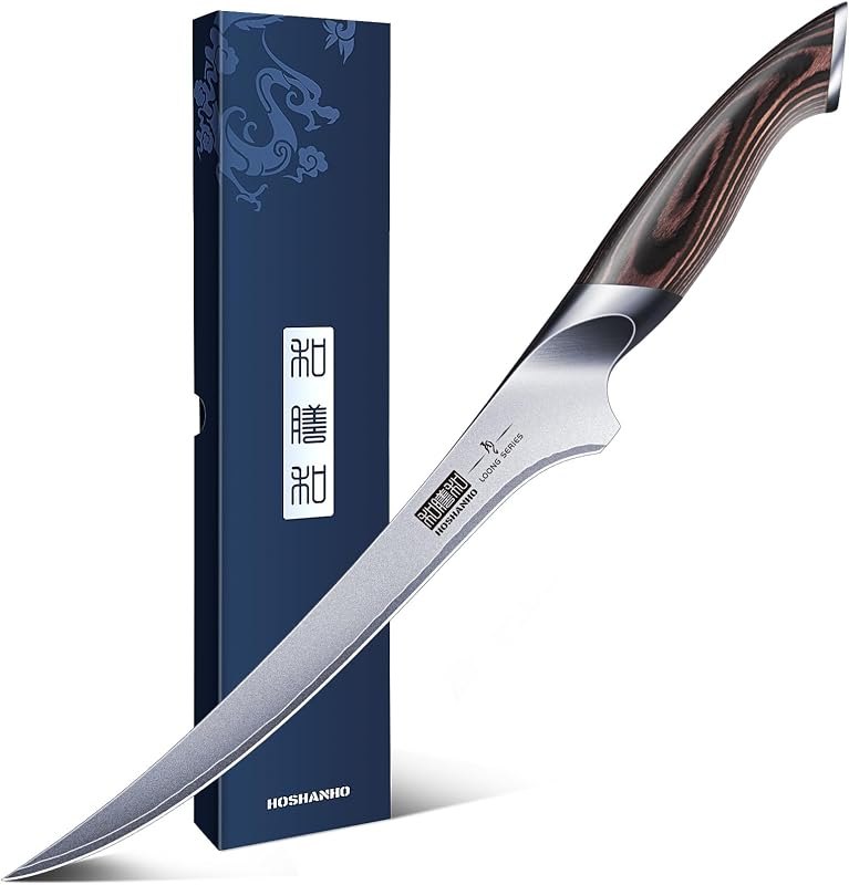 HOSHANHO Fillet Knife 9 Inch, Super Sharp Japanese Fish Boning Knife — filet knife for filet knife
