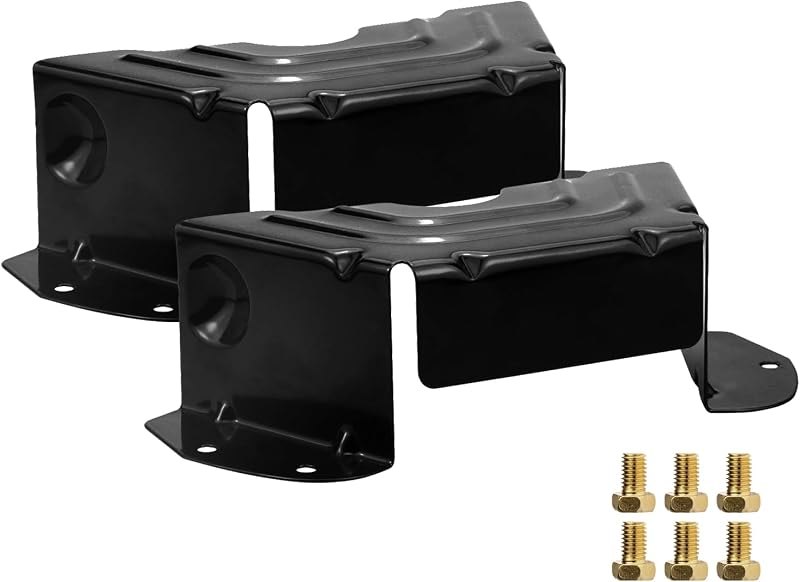 2 Pack Deck Spindle Pulley Belt Guard Cover Compatible with MTD Craftsman Troy Bilt Lawn Mowers, Fits 42 and 46 Inch