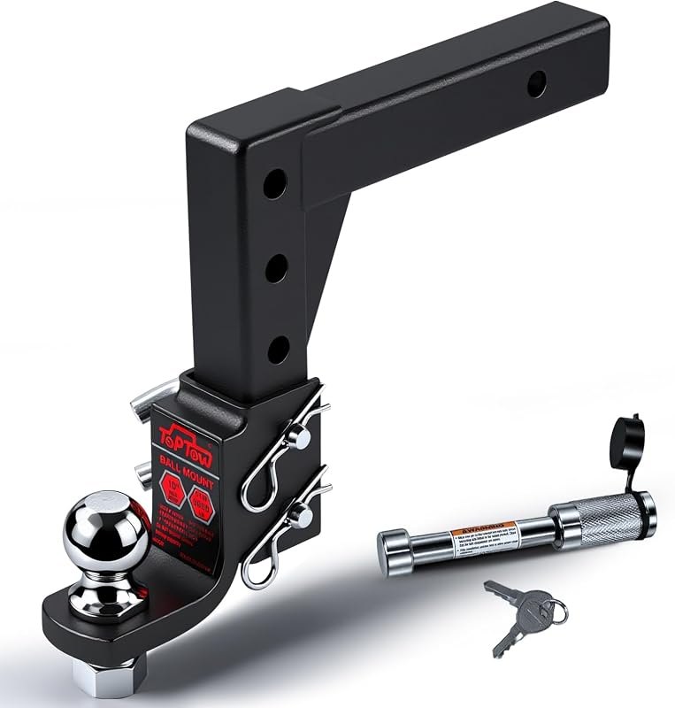 Receiver hitches that do not rattle down the road for small spaces and apartments