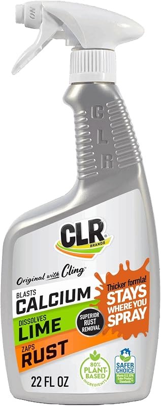 Calcium lime removers for the shower head that last more than a season