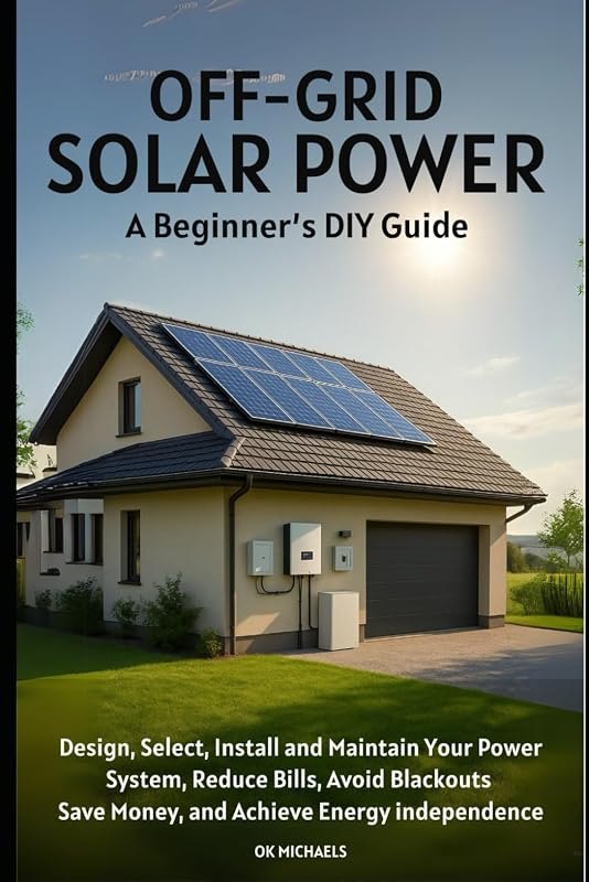 OFF-GRID SOLAR POWER: A Beginner's DIY Guide: Design, Select, Install and Maintain Your Power System, Reduce Bills