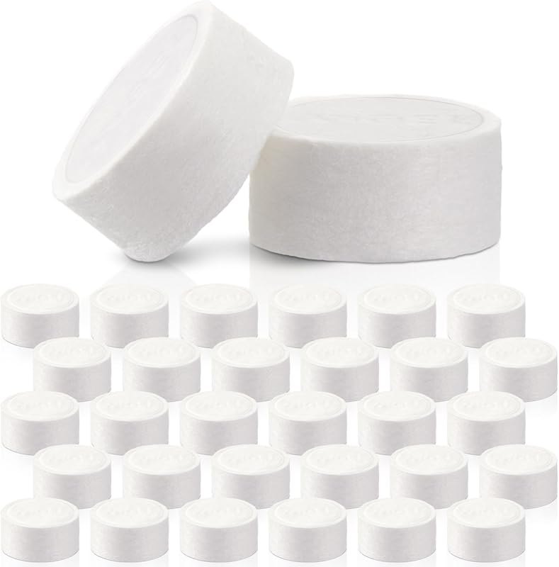 Wonderjune 30 Pcs Water Leak Detector Replacement Pads, 18mm RO System