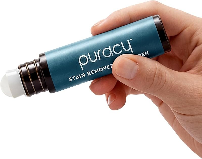 Puracy Stain Remover, Travel and Laundry Stain Cleaner for Clothes, Baby Essentials, Kids Stains, Oil and Fabric Spot