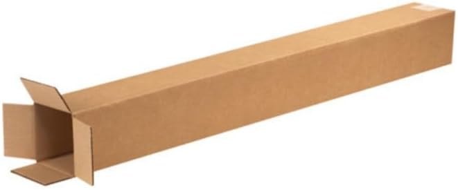 Bundle Of 25 Basic Corrugated Shipping Boxes (4 x 4 x 36") — box of 36 for outlet covers baby