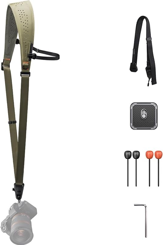 PGYTECH Camera Strap Pro, Heavy Duty Single Camera Harness w Underarm Strap — Cameras and the accessories that mak for