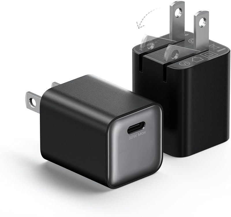 wegear 30W Compact Wall Charger, USB C Charger Block with GaN III… — gan chargers refills consumables Amazon listing
