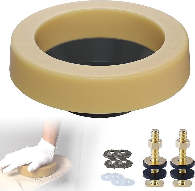 Toilet wax rings that seal the first sit that last more than a season