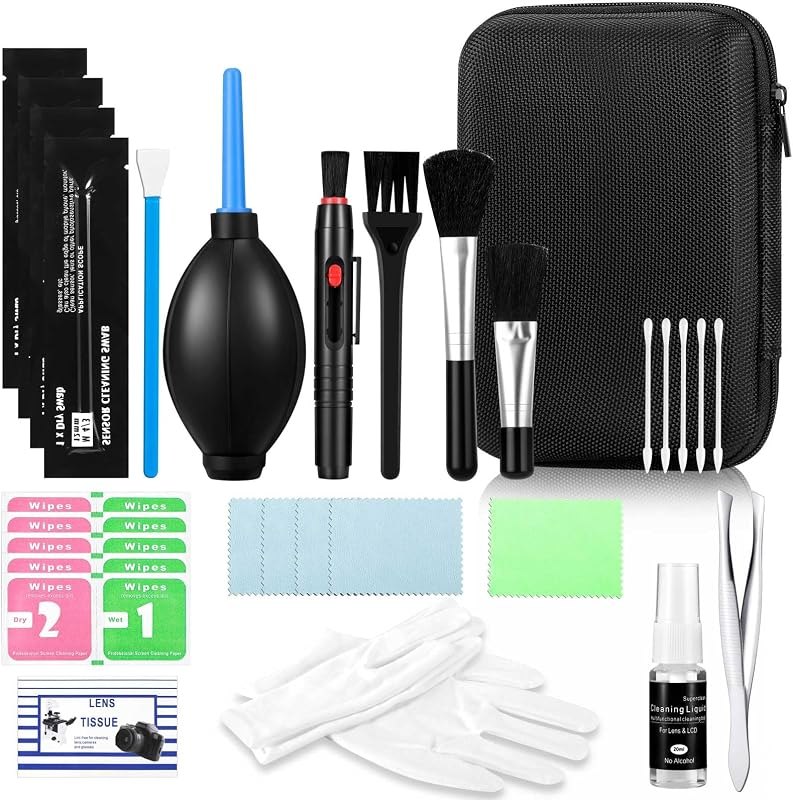 Camera Lens Cleaning kit，Camera Accessories，Camera Sensor and Lens Cleaning kit，Lens Pen — cleaning for best beginner