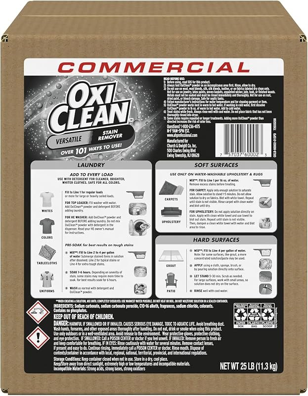 OxiClean — oxiclean for laundry stripping soak durable heavy duty